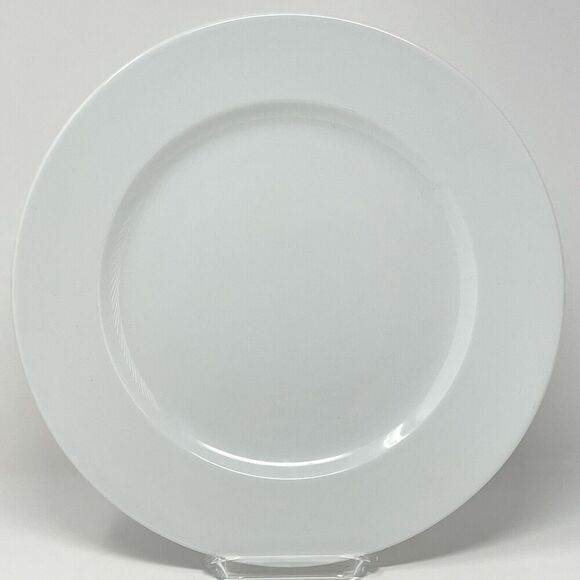 Sur La Table Bistro Service Charger Wide Rimmed Dinner Chop Plate 12.5" White - Picture 1 of 5